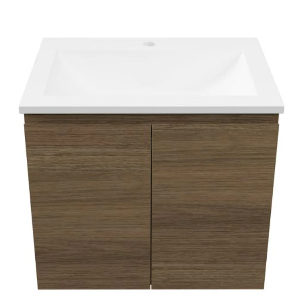 Timberline Nevada Vanity 600 Regal Acrylic Top Wall Hung N60Rw - Image 2