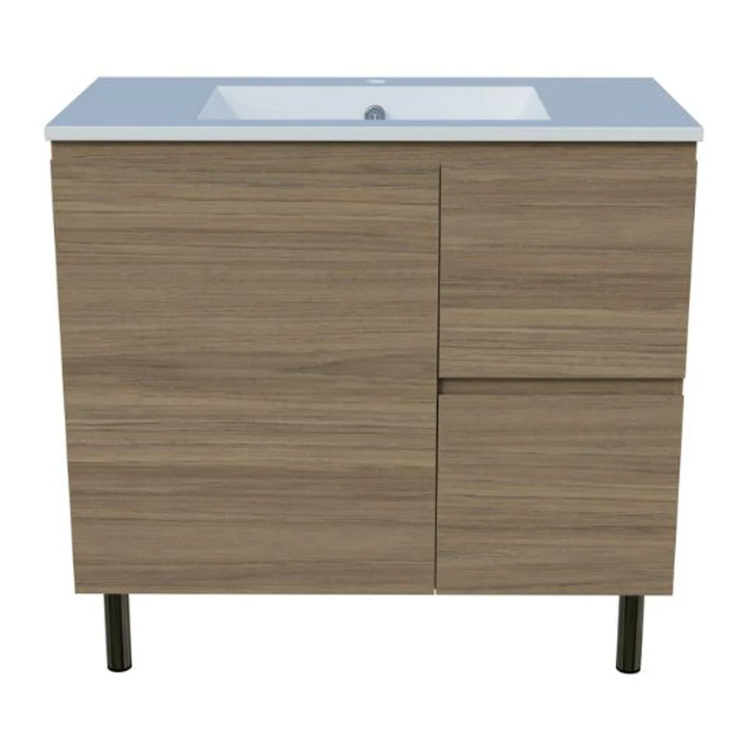Timberline Nevada Vanity 900 Alpha Ceramic Top On Legs N90Al - Image 2