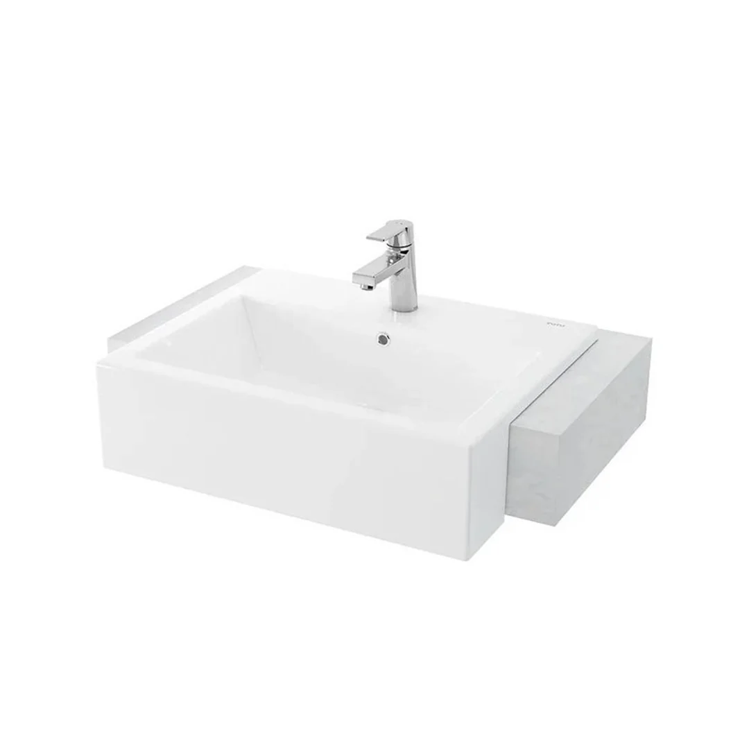 TOTO Semi Recessed Lavatory 415W X 485D X 127 LW642CJW/F#W