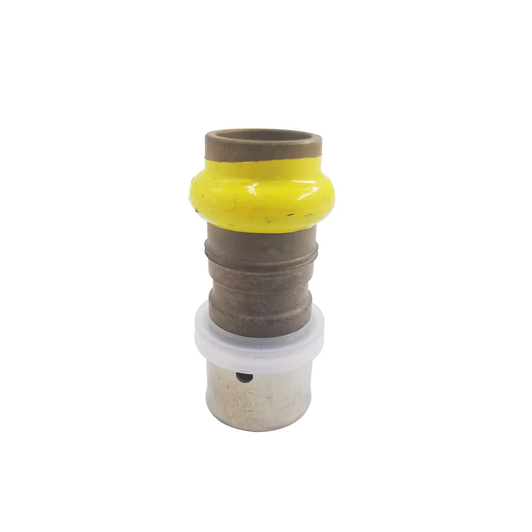 Unipex Copper Press Adaptor For Gas (Unipex Crimp To Copper Press) Dn25X1"