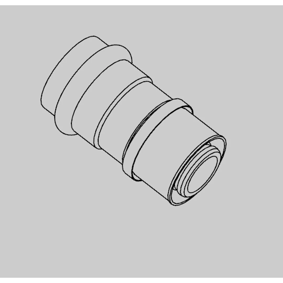 Unipex Copper Press Adaptor For Water (Unipex Crimp To Copper Press) Dn25X1" - Image 2