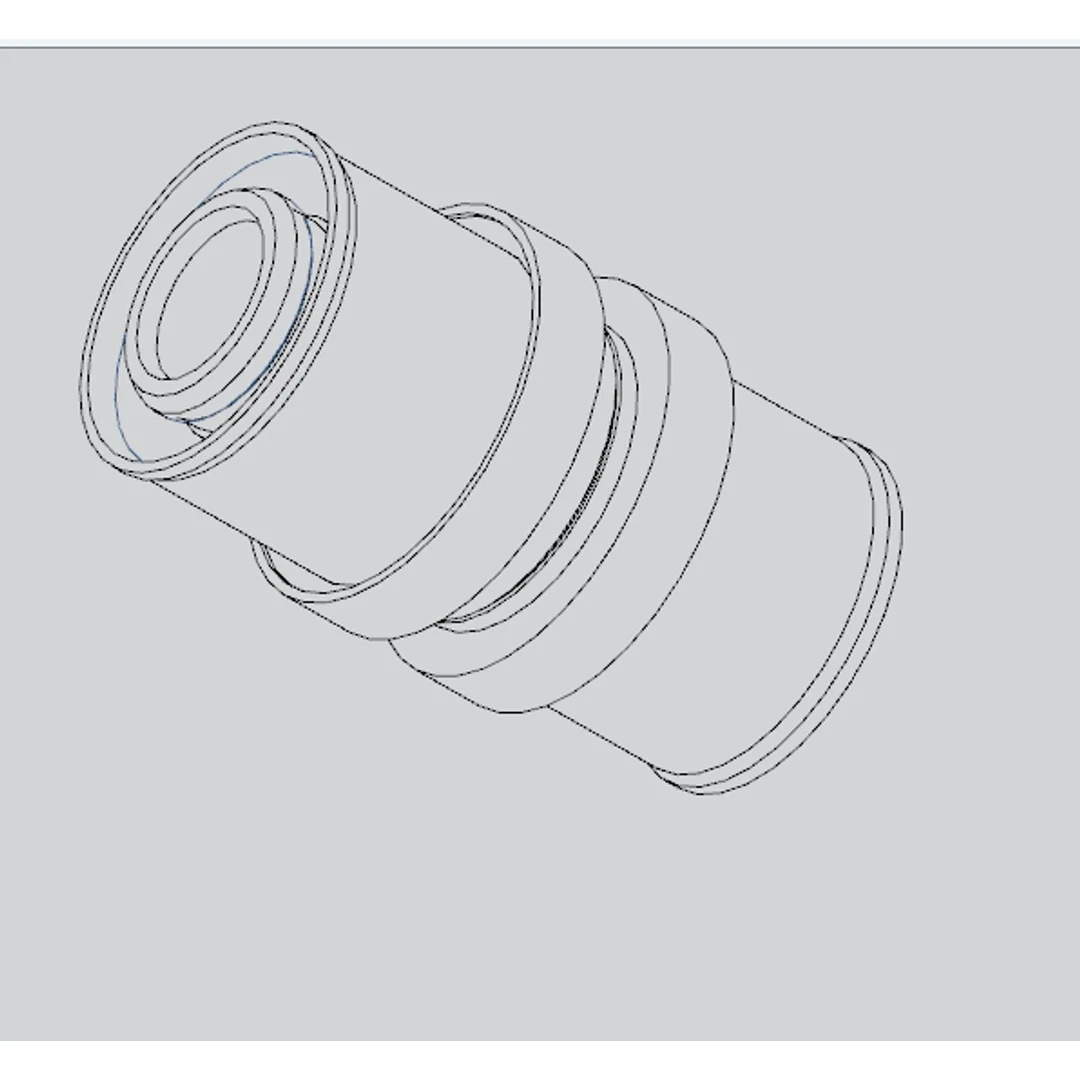 Unipex No.1 Straight Coupling Dn16 - Image 2