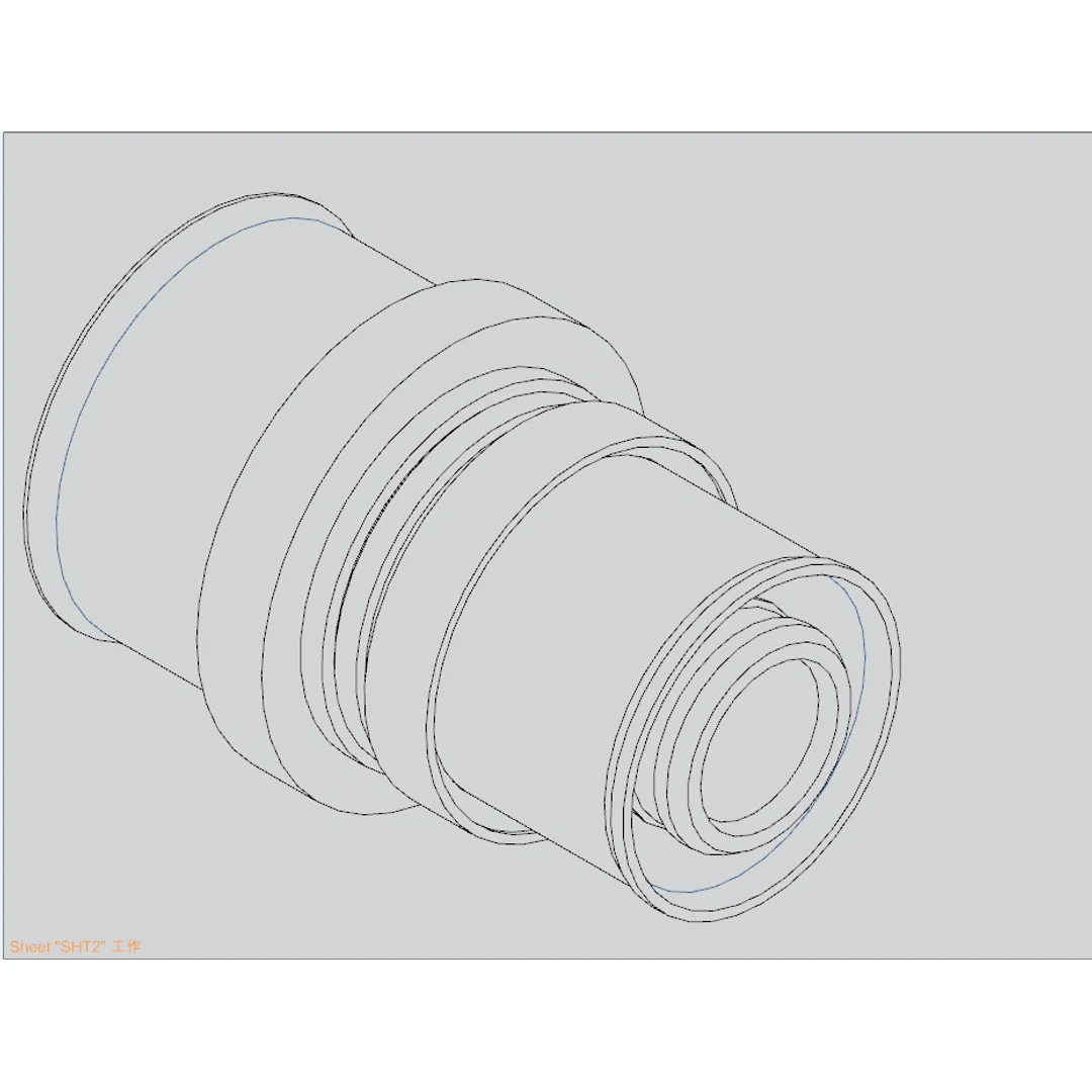 Unipex No.1R Reducing Coupling Dn32X25 - Image 2