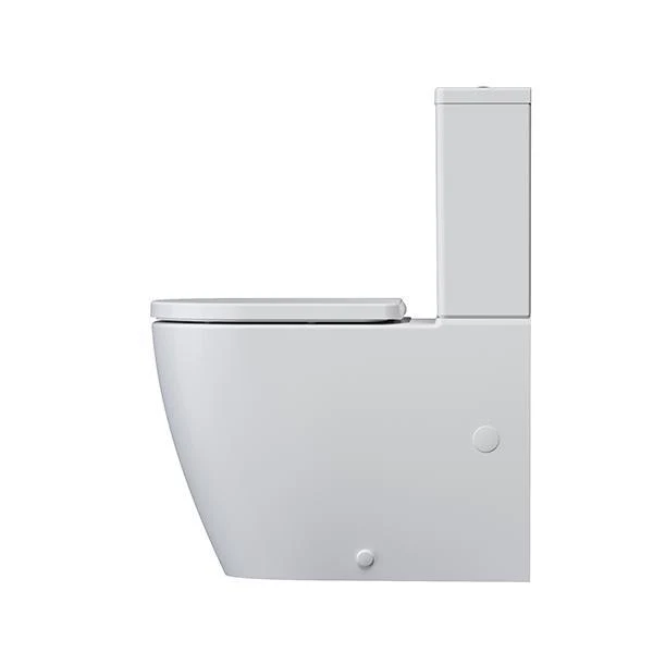Urbane II CleanflushÂ® Wall Faced Close Coupled Toilet Suite (With GermgardÂ®) - Image 7