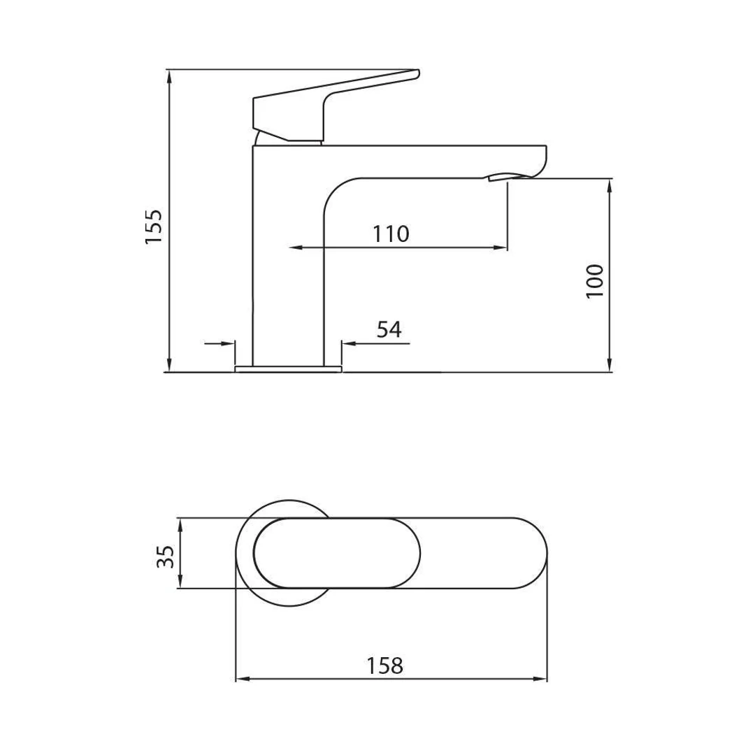 Zucchetti Nikko Basin Mixer - Image 8