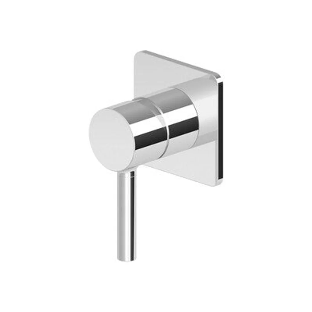 Zucchetti Pan Shower Or Bath Mixer Square Plate Chrome Zp6126+R99499 - Image 2