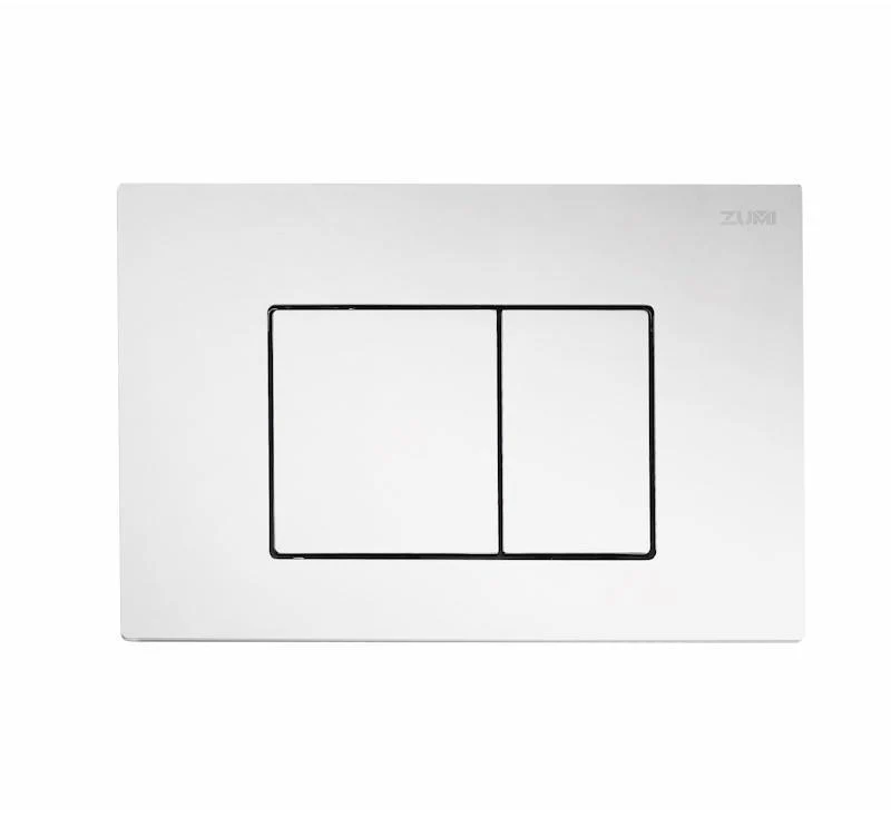 Zumi Java Square Abs Flush Plate Chrome - Image 3