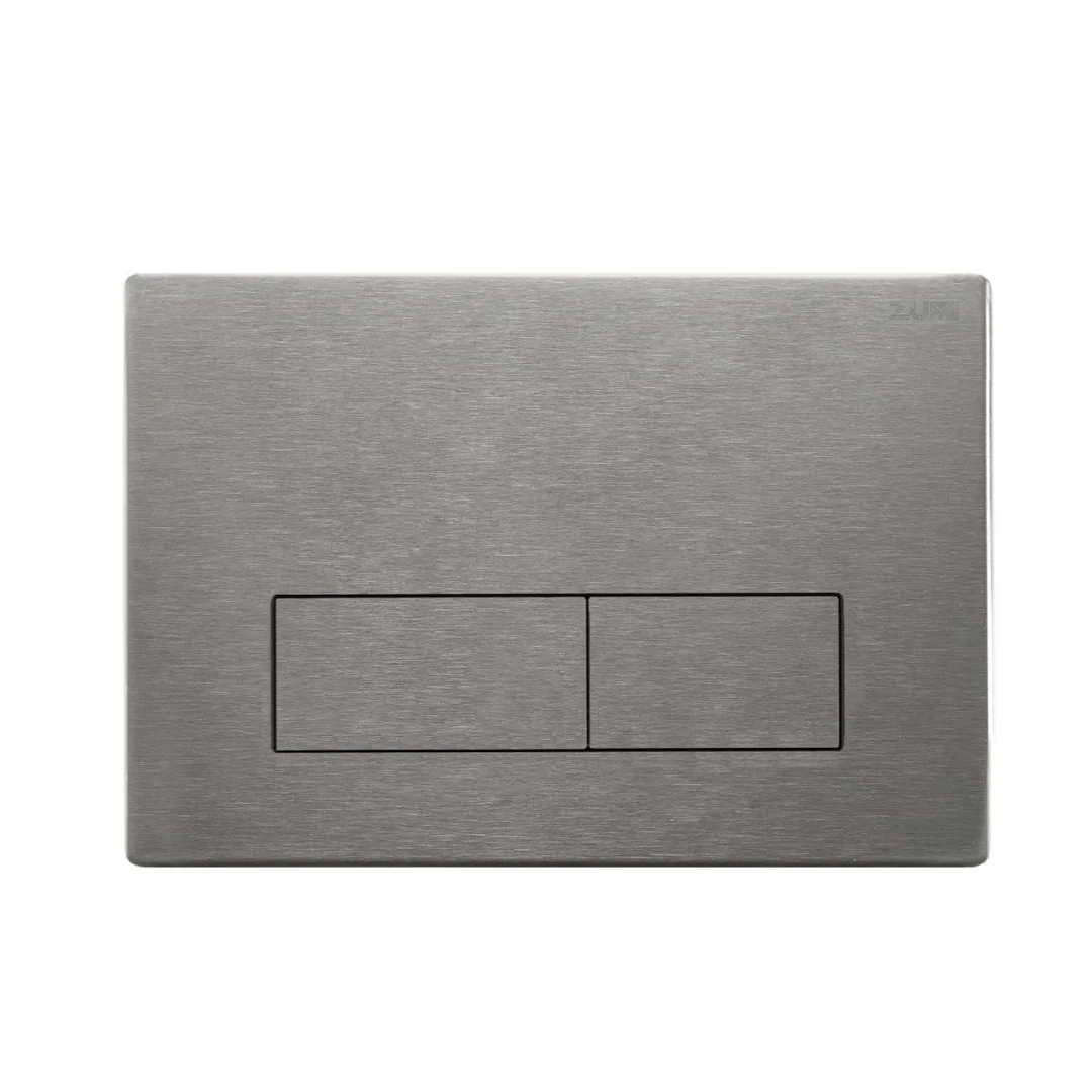 Zumi Venus In Wall Toilet Package Square Brushed Nickl Flush Plate 3179Sbn