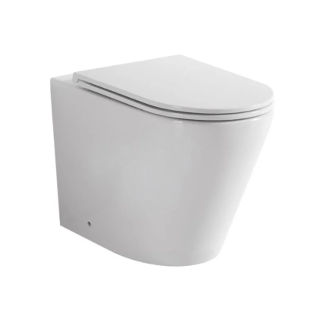 Zumi Venus In Wall Toilet Package Square Gun Metal Flush Plate 3179Sgm - Image 2